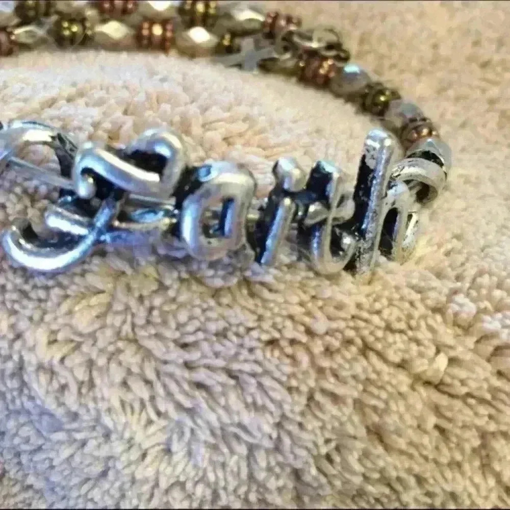 NEW** "Faith" Script Bracelet